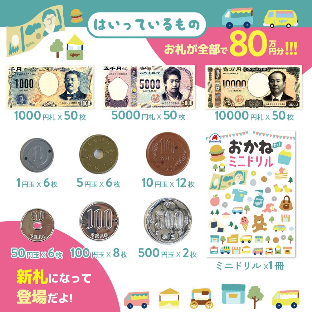 おかねセット ミニドリルつき